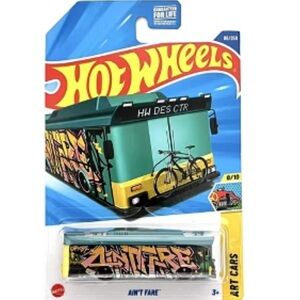 Hot Wheels Ain't Fare bus